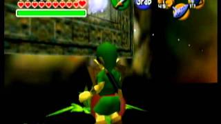 OoT Dodongos Cavern Bomb Flower Ground Jump [upl. by Hagi]