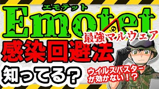 【絶対に見ろ】最強マルウェア「Emotet」に感染しない方法を10分で分かりやすく解説します【被害続出】 [upl. by Fortunato]