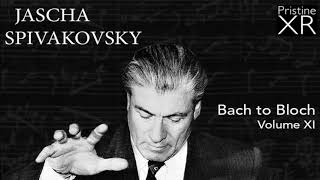 Jascha Spivakovsky plays BachBusoni D Minor Concerto BWV 1052 [upl. by Drawyeh]