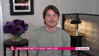 Josh Hartnett The Faculty Pearl Harbor Oppenheimer The Bear Trap Actor On Lorraine 06082024 [upl. by Lamdin241]