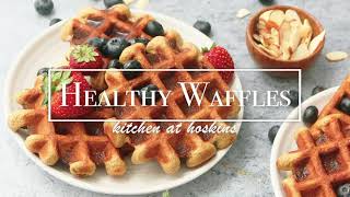 Healthy Waffles Recipe [upl. by Viviane]