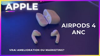 AIRPODS 4 ANC  PRIX TROP PROCHE DES AIRPODS PRO 2 [upl. by Ymaj]