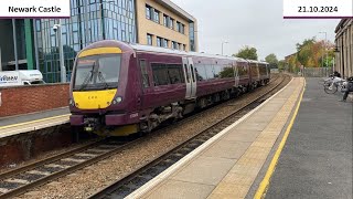 Hangman Newark Castle Station amp Level Crossing 21102024 ft faberoony90 [upl. by Kelvin53]