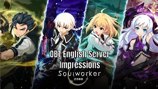 SoulWorker ZeroOBTEnglish Server ImpressionsShould You Play It [upl. by Lynnett]