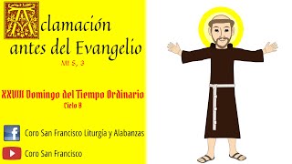 Aclamación antes del Evangelio Aleluya [upl. by Atinnek]