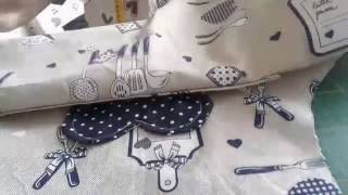 ✂️ Grembiule da cucina Parte 2  Tutorial 13 cucito creativo [upl. by Annayhs5]