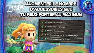 ZELDA ECHOES OF WISDOM  AUGMENTER LE NOMBRE DACCESSOIRES QUE TU PEUX PORTER AU MAXIMUM [upl. by Vaughn]