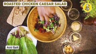 Barley Broth and Roasted Chicken Caesar Salad FreshRecipes [upl. by Sadowski965]