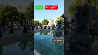 Lisbon Portugal street walk I Lisbon Street walk I Portugal street walk short shortsviralvideo [upl. by Aletsirc]