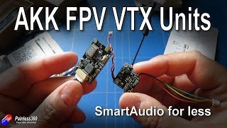 AKK FPV SmartAudio capable Video Transmitters [upl. by Lebasi]