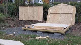 DIY Shed Kit Review  Princeton Liberty 10x10 [upl. by Dorran850]