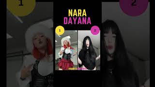 Meeynara 😍🧡vs Dayana 💙🤩 Dance Challenge Rate 1👆 or 2🤘 dance fpy tiktok trending [upl. by Nayk563]