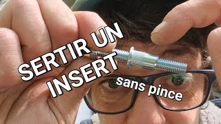 COMMENT SERTIR UN INSERT sans pince [upl. by Frankie931]