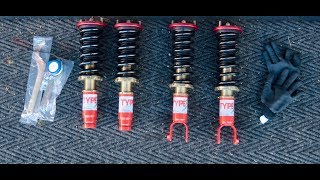 How to install coilovers on your Acura Integra [upl. by Dacia46]