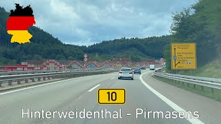 Germany D B10 Hinterweidenthal  Pirmasens [upl. by Clabo]