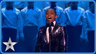 Malakai Bayoh astounds with MINDBLOWING cover of Caruso  The Final  BGT 2023 [upl. by Welcome436]