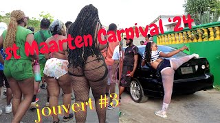 St Maarten Carnival 2024 more jouvert part 3 [upl. by Donough]