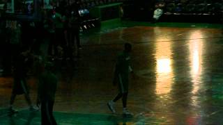 Ray Allen practices in the dark [upl. by Anilek651]