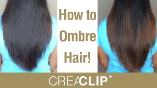 How to DIY Ombre color at home Color your own hair [upl. by Ymia191]