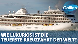 Urlaub für 180000 USDollar Wie luxuriös ist die teuerste Kreuzfahrt der Welt [upl. by Ariaet]