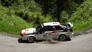 Rallye du chablais 2022 VHC EHRC championnat dEurope et coupe Suisse [upl. by Suilienroc]