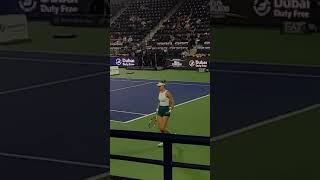 Epic Showdown at the Dubai Duty Free Tennis Championships [upl. by Artim]