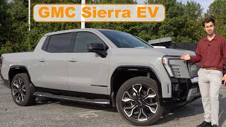 2024 GMC Sierra EV Denali Review  Making You SWEAT [upl. by Asiram]