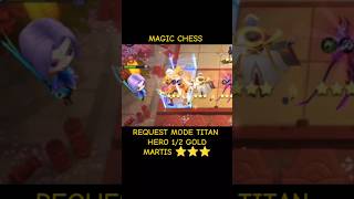 Martis Titan mode sinergi assassin mobilelegends mlbb magicchess martis fyp titanmode [upl. by Whitebook]