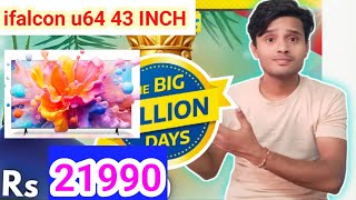 Ifalcon 64 u 43 inch 4k tv Review  Pratap Technical [upl. by Adall548]