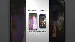 Antut benchmark test between se 2020 vs 13 promax performancetest techreview iphone13pro se2020 [upl. by Macrae]