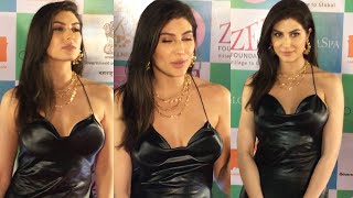 Elnaaz Norouzi Spotted in Black Outfit At Celebrity Iconic Award [upl. by Anemaj]