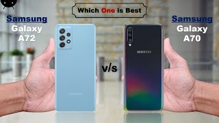 Samsung Galaxy A72 vs Samsung Galaxy A70 [upl. by Susette893]