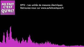 Les unités de mesures électriques [upl. by Maller]