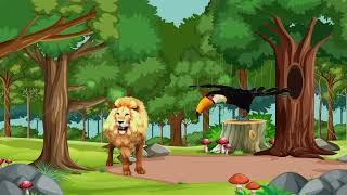 New lion Hindi cartoon story New Hindi cartoon New Lion cartoon 2024 [upl. by Llenej812]