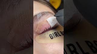 EYELASH TUTORIAL FOR BEGINNERS  EYELASH LIFT TUTORIAL FOR BEGINNERS  shots shorts shortsfeed [upl. by Delila980]