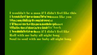 Josh Turner  I Wouldnt Be a Man Lyrics [upl. by Ydissak]