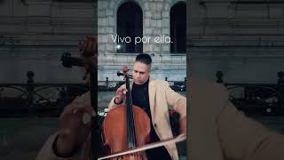 Cellist plays Vivo per lei in Bilbao celloshorts cello music vivoperlei andreabocelli [upl. by Iilek613]