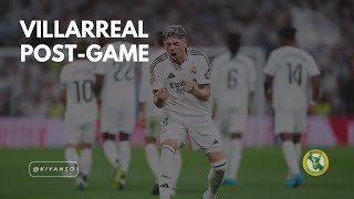 Real Madrid 2  0 Villarreal Postgame La Liga 2024  2025 [upl. by Nnyleimaj]