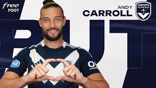 Andy CARROLL marque son 7e but en 6 matchs avec BORDEAUX   GIRONDINS [upl. by Jacey]