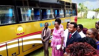 See what PK Salasya did today at Wanga TVC today while launching a new bus 3 [upl. by Guerra]