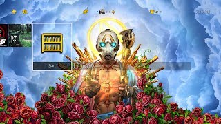 Borderlands 3 PS4 theme for pre orders only [upl. by Knipe]