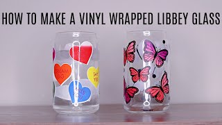 How to Make a Full Wrap Libbey Can Cup  Full Tutorial [upl. by Nylaf]