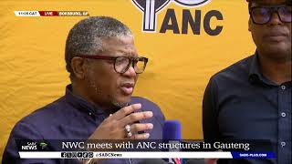 ANC NWC Meeting  quotWe want to understand from PEC the reasons behind electoral decline quot Mbalula [upl. by Amend]