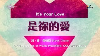 【是祢的愛 Its Your Love】官方歌詞版MV Official Lyrics MV  讚美之泉敬拜讚美 18 [upl. by Ayojal]