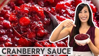 How to Make Cranberry Sauce 4Ways [upl. by Anneirda]