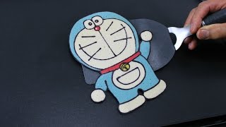 Pancake Art  Doraemon Stand By Me  ドラえもん  도라에몽 by Tiger Tomato [upl. by Iknarf]