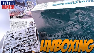 UNBOXING BARBATOS CLEAR COLOR HG 1144 B001 YOUTUBE YOUTUBEFEED GUNDAM BARBATOS GUNPLA HOBBY [upl. by Herrmann218]