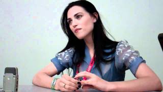 SDCC 2011 Merlin  Katie McGrath [upl. by Oremor]