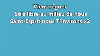 SaintEsprit nous tinvitons [upl. by Pestana]