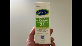 Cetaphil Facial Moisturizer with SPF 35 Unboxing [upl. by Jeannine25]